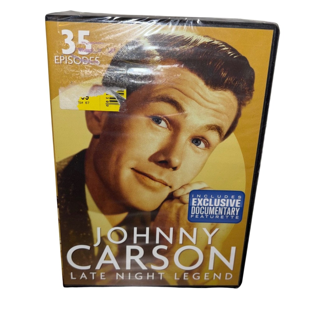 Johnny Carson Late Night Legend‎ 35 Episodes 4 Disc DVD Set Bonus Documentary